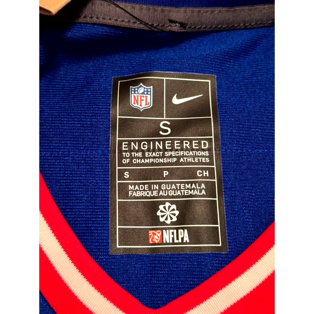 Nike NY Giants Daniel Jones #8 Jersey Women's Size S‎ Royal Blue NWT - Picture 4 of 15